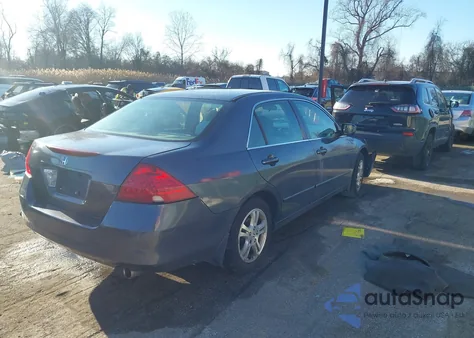 2006 Honda Accord 2.4 Se из США, поврежденный, VIN 1HGCM56366A019124